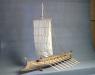 Das Modell des römischen Kriegsschiffes, das bis 2008 rekonstruiert werden soll. (Foto: Archäologische Staatssammlung München)
