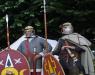 Legionäre um 200 n.Ch.: Ovale Schilde und lange Schwerter ersetzen Scutum und Gladius, beide Legio I (Foto: Marcel Schwarzenberger)